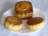 three moon cakes