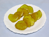Imo senbei, fried