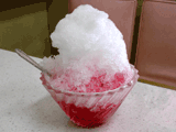 a bowl of koori-ichigo