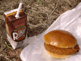 korokke-pan and kohi-gyunyu