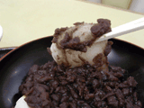 Zenzai, rice cake, eastern-Japanese style